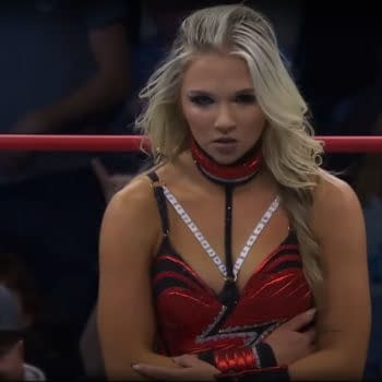 Julia Hart appears at AEW Collision and Battle of the Belts IX